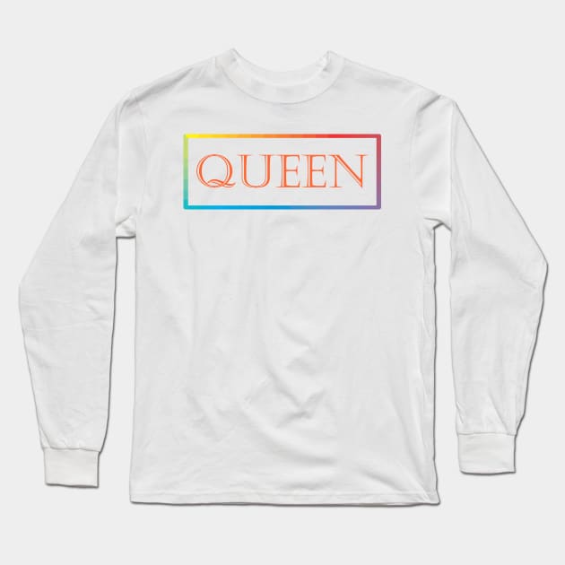 QUEEN Long Sleeve T-Shirt by King Chris